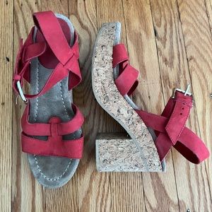 Red Filippa K platform shoes